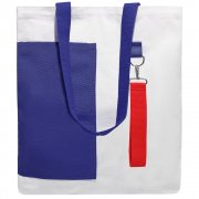 Сумка для покупок BANSHEE TO GO 325 г/м², синяя/красная арт. 25010.03.05