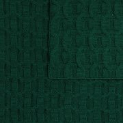 Плед Braidera, темно-зеленый (хвойный)