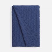 Плед Braidera, синий (черника)