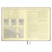 Ежедневник Avila, недатированный, серый