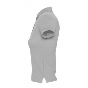 Рубашка поло женская PEOPLE 210, серый меланж