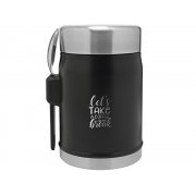 Банка для еды с ложкой-вилкой Stanley Legendary, 400 мл арт. 10088190 Банка для еды с ложкой-вилкой Stanley Legendary, 400 мл арт. 10088190