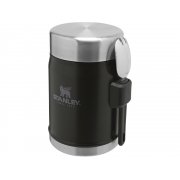 Банка для еды с ложкой-вилкой Stanley Legendary, 400 мл арт. 10088190 Банка для еды с ложкой-вилкой Stanley Legendary, 400 мл арт. 10088190