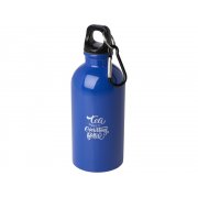 Одностенная бутылка для воды с карабином «Oregon», 400 мл