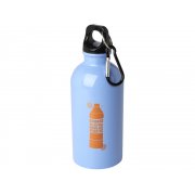 Одностенная бутылка для воды с карабином «Oregon», 400 мл