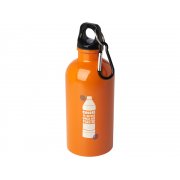 Одностенная бутылка для воды с карабином «Oregon», 400 мл