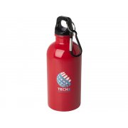 Одностенная бутылка для воды с карабином «Oregon», 400 мл