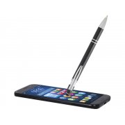 Ручка шариковая с серебристой отделкой «Kish»