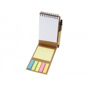 Блокнот «Flipper» со стикерами и шариковой ручкой