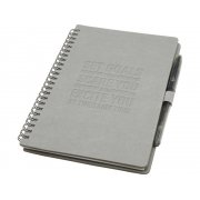 Блокнот А5 «Slate» с шариковой ручкой арт. 10798682