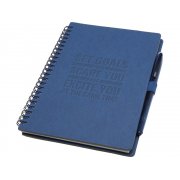 Блокнот А5 «Slate» с шариковой ручкой