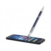 Ручка шариковая с серебристой отделкой «Kish»