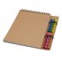 Блокнот А5 «Doodle» с восковыми мелками
