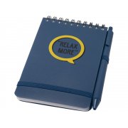 Блокнот А6 «Thalaasa» с шариковой ручкой