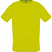 Футболка унисекс SPORTY 140, желтый неон
