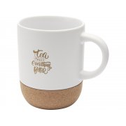 Керамическая кружка «Billie» с пробковым дном, матовая