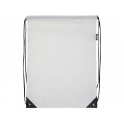 Рюкзак-мешок на шнурке «Evergreen» из переработанного нетканого материала арт. 13008001 Рюкзак-мешок на шнурке «Evergreen» из переработанного нетканого материала арт. 13008001