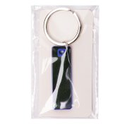 Брелок TONER STICK; 5,28 x 1,6 x 0,42 см; синий; металл/пластик Черный