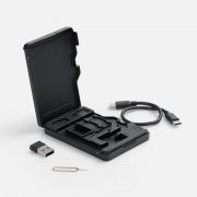 Футляр для карт памяти и SIM Multitask, черный арт. 18577.30 Футляр для карт памяти и SIM Multitask, черный арт. 18577.30