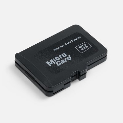 Футляр для карт памяти и SIM Multitask, черный арт. 18577.30