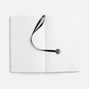 Ежедневник Waltz, недатированный, черный