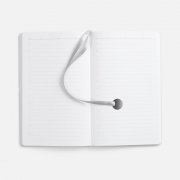 Ежедневник Waltz, недатированный, серебристый