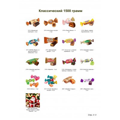 №5 РЮКЗАК СЛАДОСТЕЙ КОТ 1500 грамм новогодний подарок классический арт. АиК-94153 (1)
