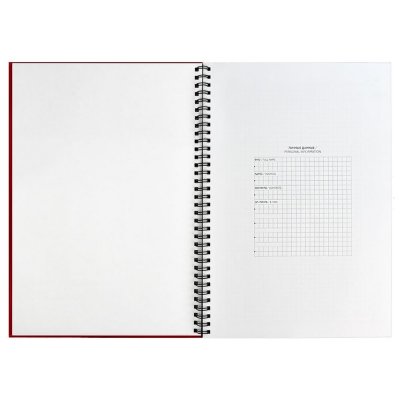 Ежедневник Notera, недатированный, красный арт. 20136.50 Ежедневник Notera, недатированный, красный арт. 20136.50