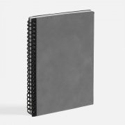 Ежедневник Notera, недатированный, серый