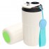 Термокружка Ashly To Go, белая/бирюзовая/светло-зелёная