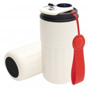 Термокружка Ashly To Go, белая/красная/чёрная