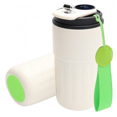 Термокружка Ashly To Go, белая/светло- зеленая арт. 5063.01.27.27 Термокружка Ashly To Go, белая/светло- зеленая арт. 5063.01.27.27