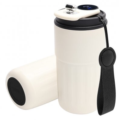 Термокружка Ashly To Go, белая/чёрная арт. 5063.01.02.02 Термокружка Ashly To Go, белая/чёрная арт. 5063.01.02.02