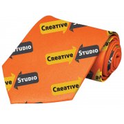 Галстук с возможностью полноцветной печати арт. 100334