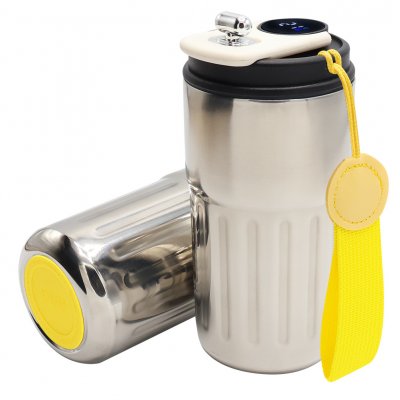 Термокружка Ashly To Go, серебристая/жёлтая арт. 5063.09.06.06 Термокружка Ashly To Go, серебристая/жёлтая арт. 5063.09.06.06