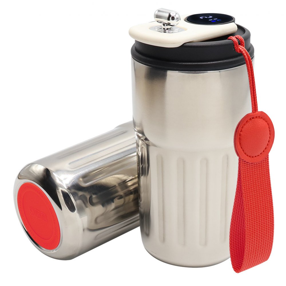 Термокружка Ashly To Go, серебристая/красная арт. 5063.09.05.05 Термокружка Ashly To Go, серебристая/красная арт. 5063.09.05.05