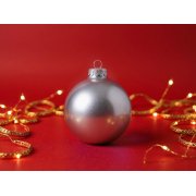 Стеклянный елочный шар «Frozi»