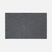 Плед Curve Verve, серый меланж (маренго)