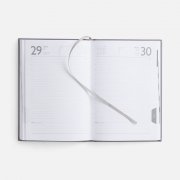 Ежедневник Baza, датированный, серый