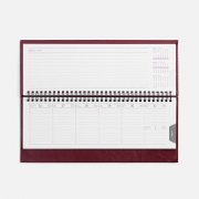 Планинг Faro, датированный, бордовый