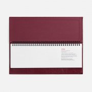 Планинг Faro, датированный, бордовый