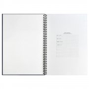 Ежедневник Notera Maxi, недатированный, синий