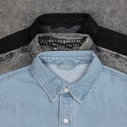 Куртка джинсовая O3, черная