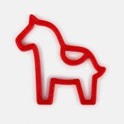 Подвеска «Лошадка с седлом» арт. 19976.02