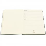 Ежедневник A5 недатированный Dear в твёрдом переплёте, тёмно-зеленый