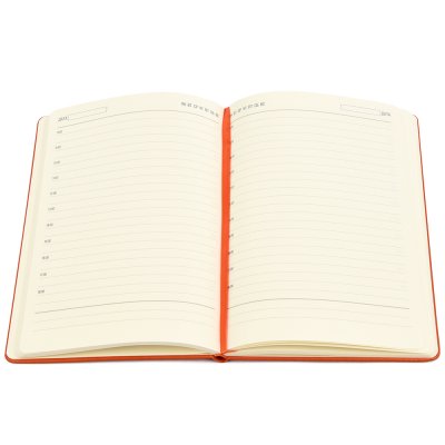 Ежедневник A5 недатированный Dear в твёрдом переплёте, оранжевый арт. 51021.07 Ежедневник A5 недатированный Dear в твёрдом переплёте, оранжевый арт. 51021.07