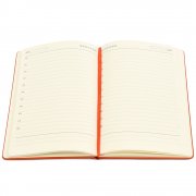Ежедневник A5 недатированный Dear в твёрдом переплёте, оранжевый