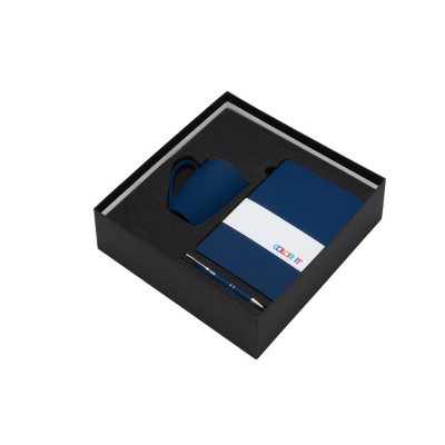 Подарочный набор «COLOR IT» с блокнотом, металлической ручкой и кружкой арт. 350092.08