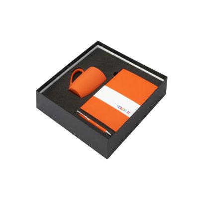 Подарочный набор «COLOR IT» с блокнотом, металлической ручкой и кружкой арт. 350091.05