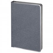 Ежедневник Frame Metal, недатированный, серый